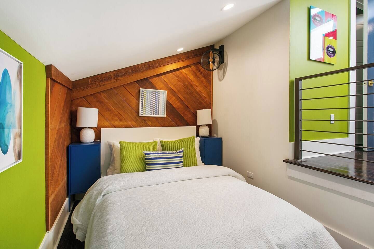 9 chambres, matelas mémoire de forme, fer et planche à repasser, Wi-Fi