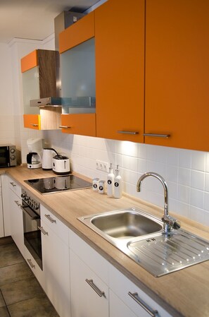 Fridge, microwave, oven, stovetop - Schimmelreiter, exclusive FW on North beach, pure relaxation, hiking, cycling (Nordstrand)