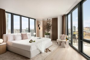 Suite, 1 Bedroom, Balcony, City View | Premium bedding, memory foam beds, in-room safe, desk