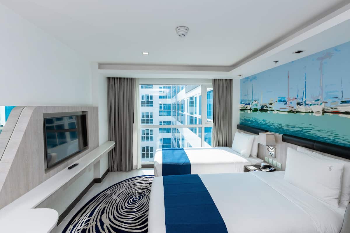 Habitación estándar, 2 camas individuales, para no fumadores (with Free Breakfast) | Vista desde la habitación