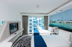 Standaard kamer, 2 eenpersoonsbedden, niet-roken (with Free Breakfast) | Uitzicht vanuit de kamer