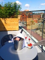 豪華客房, 1 張特大雙人床, 露台 (Premium) | 陽台