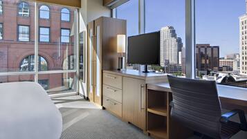 In-room safe, desk, blackout drapes, iron/ironing board