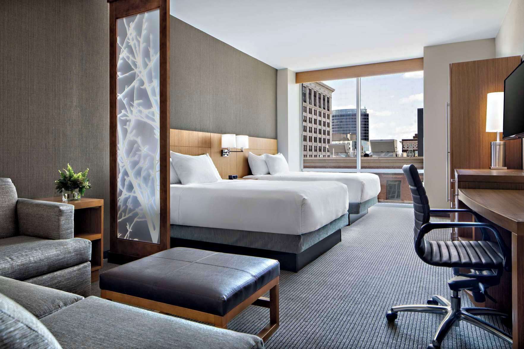 In-room safe, desk, blackout curtains, iron/ironing board