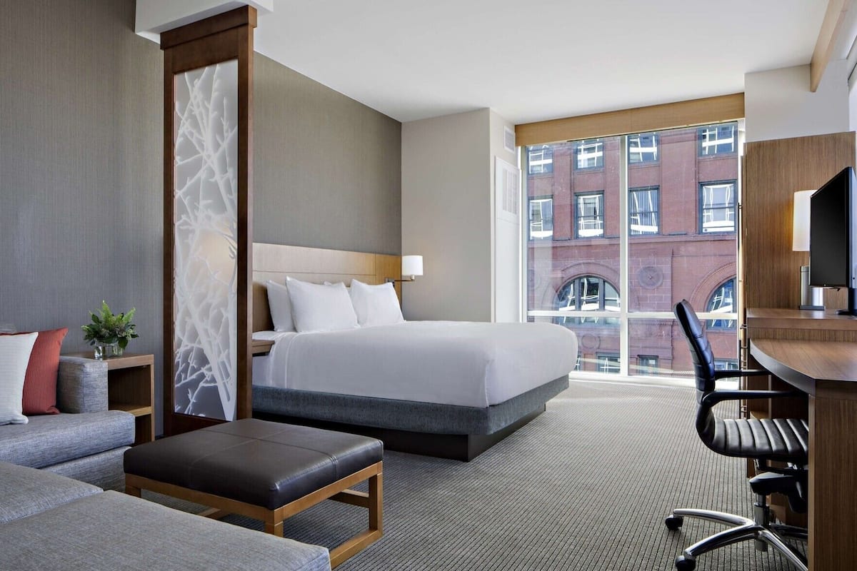 In-room safe, desk, blackout curtains, iron/ironing board