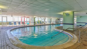 Indoor pool, outdoor pool