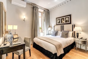 1 chambre, coffres-forts dans les chambres, fer et planche à repasser