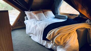 2 makuuhuonetta, silitysrauta/-lauta, ilmainen Wi-Fi, vuodevaatteet