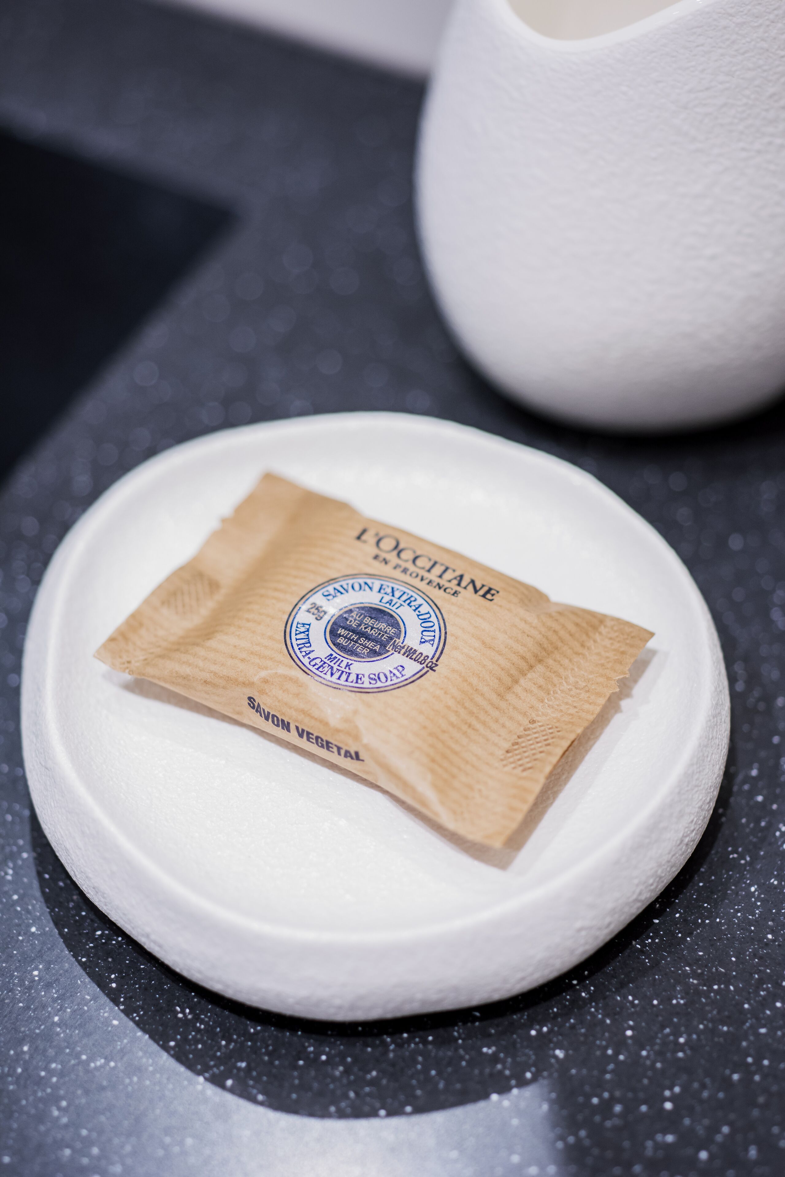 shower, free toiletries, slippers, towels