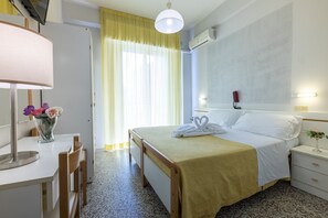 Standard Double Room, 1 Queen Bed | Blackout curtains, soundproofing, free WiFi, bed sheets - Hotel Giumer (Rimini)