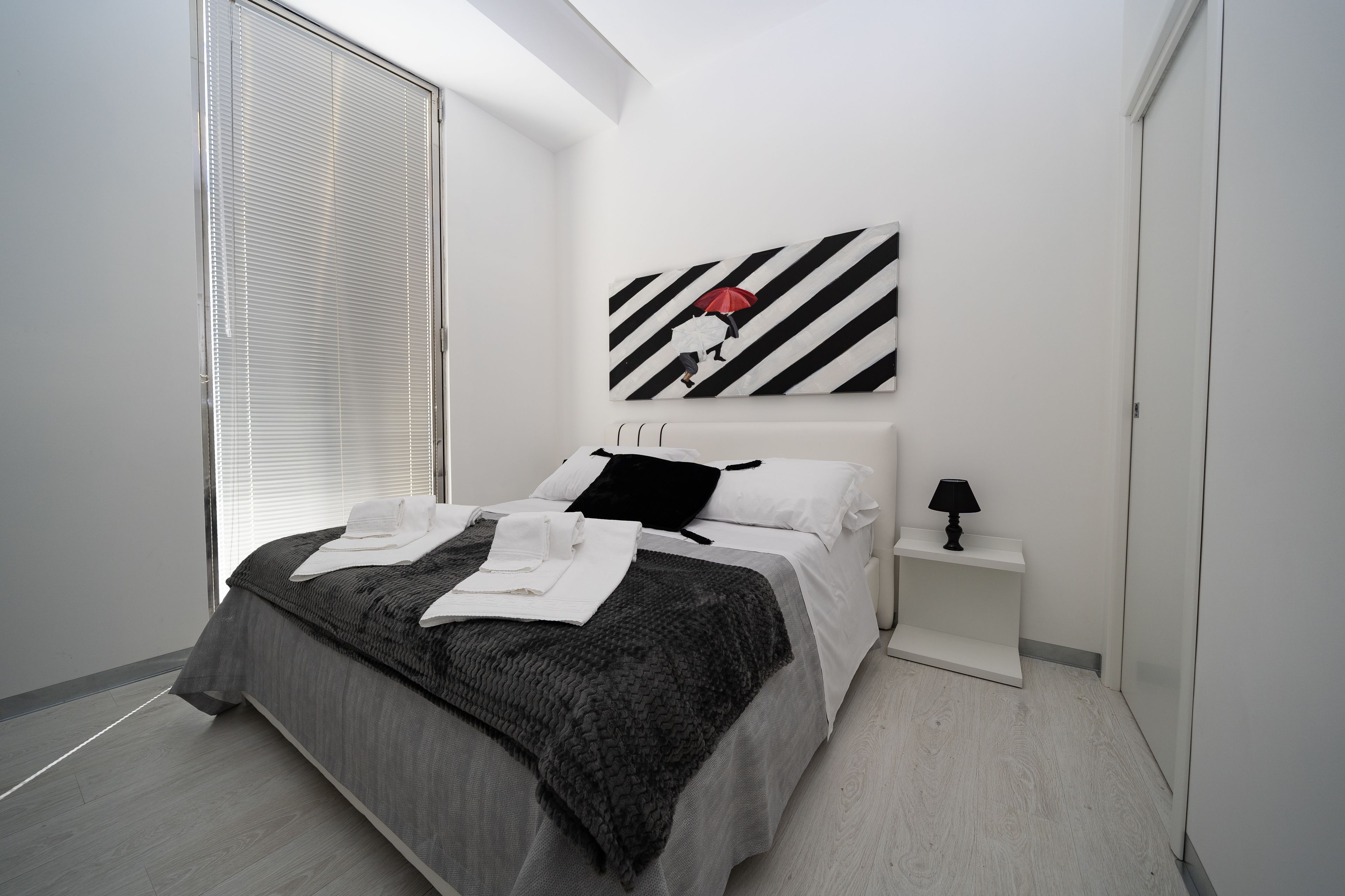 Standard-Doppelzimmer, Stadtblick | Hochwertige Bettwaren, Daunenbettdecken