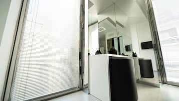 Chambre Standard Double ou avec lits jumeaux, vue ville | Équipements de la chambre