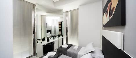 Standard Double or Twin Room, City View | Premium bedding, down comforters, memory foam beds, minibar