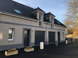 Blick von der Unterkunft