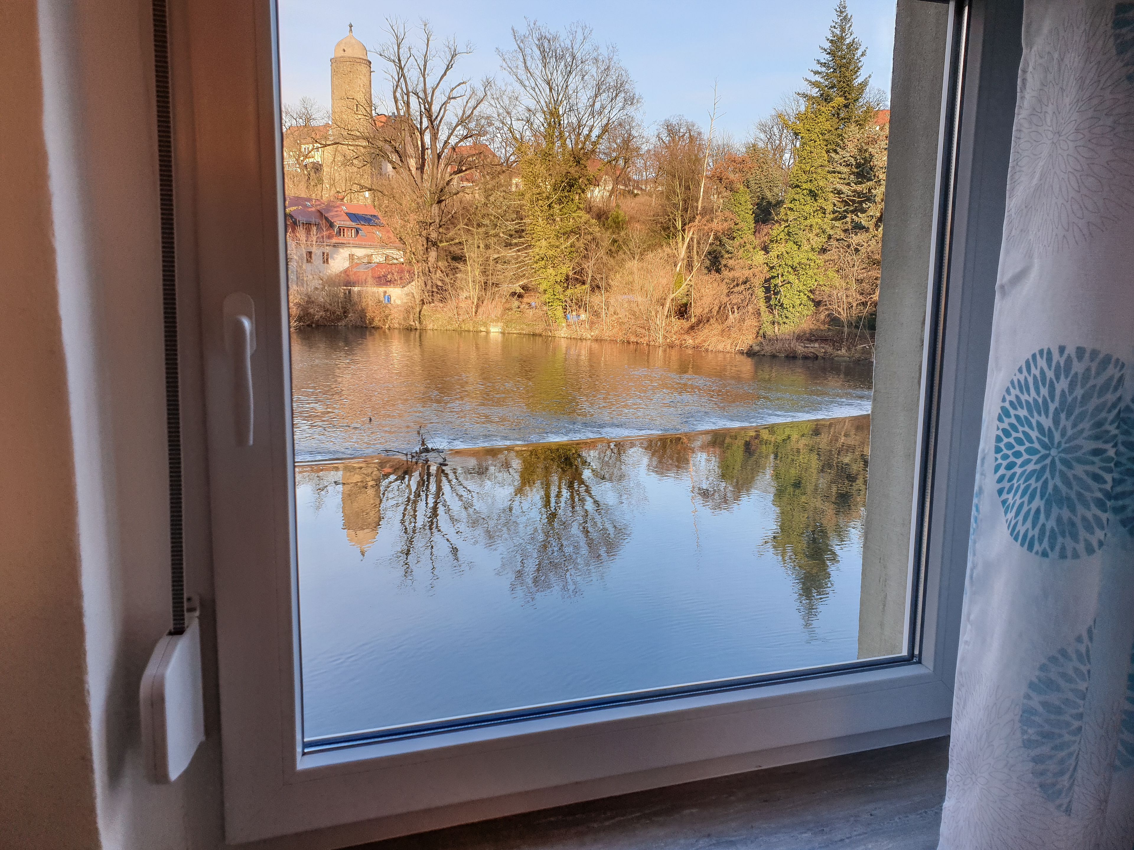 Vista del paisatge des de l&#x27;allotjament