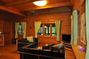 アパートメント 2 ベッドルーム | リビング エリア | テレビ