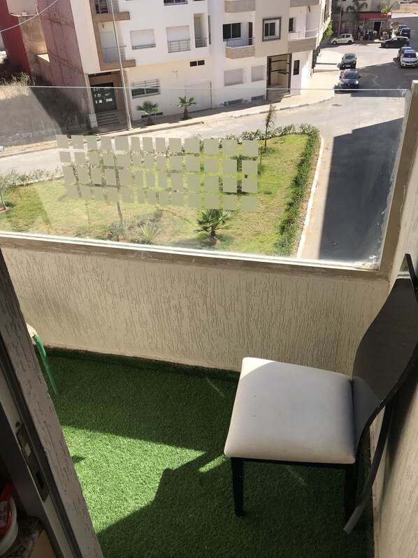 Deluxe Apartment, 3 Bedrooms, Garden View | Terrace/patio - Appartement Luxueux à Rabat (Salé)