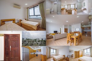 Apartamento Deluxe, 2 habitaciones, vistas al lago (508P) | Ropa de cama hipoalergénica y colchones viscoelásticos