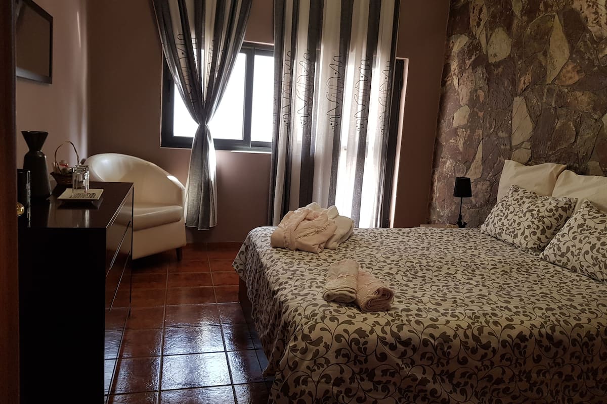 Chambre Double, balcon