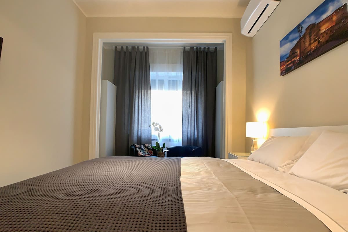 Chambre, vue ville (sh5) | Literie de qualité supérieure, couette en duvet d'oie, minibar