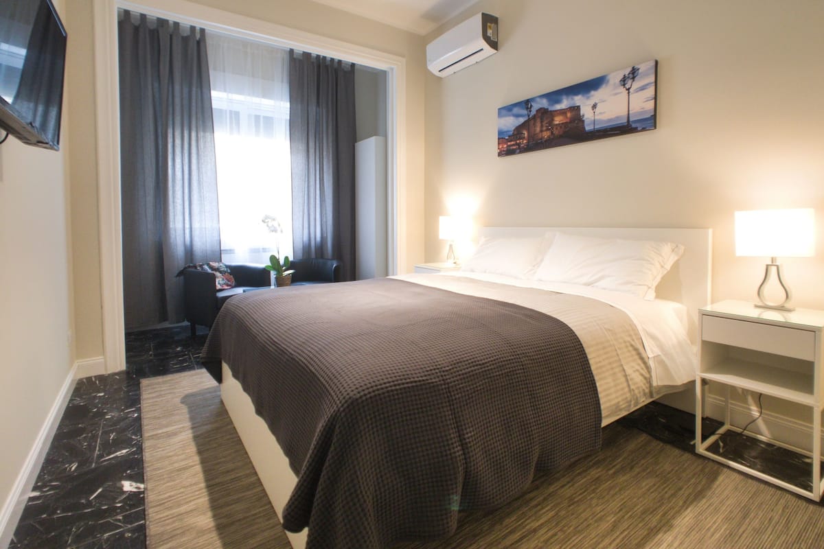 Chambre, vue ville (sh4) | Literie de qualité supérieure, couette en duvet d'oie, minibar