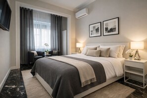 Basic Room, City View (sh5) | Premium bedding, down duvets, minibar, blackout curtains - Siliahouse (Naples)