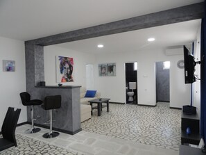 Family Cottage, Mountain View | Ruang tamu | TV skrin rata 