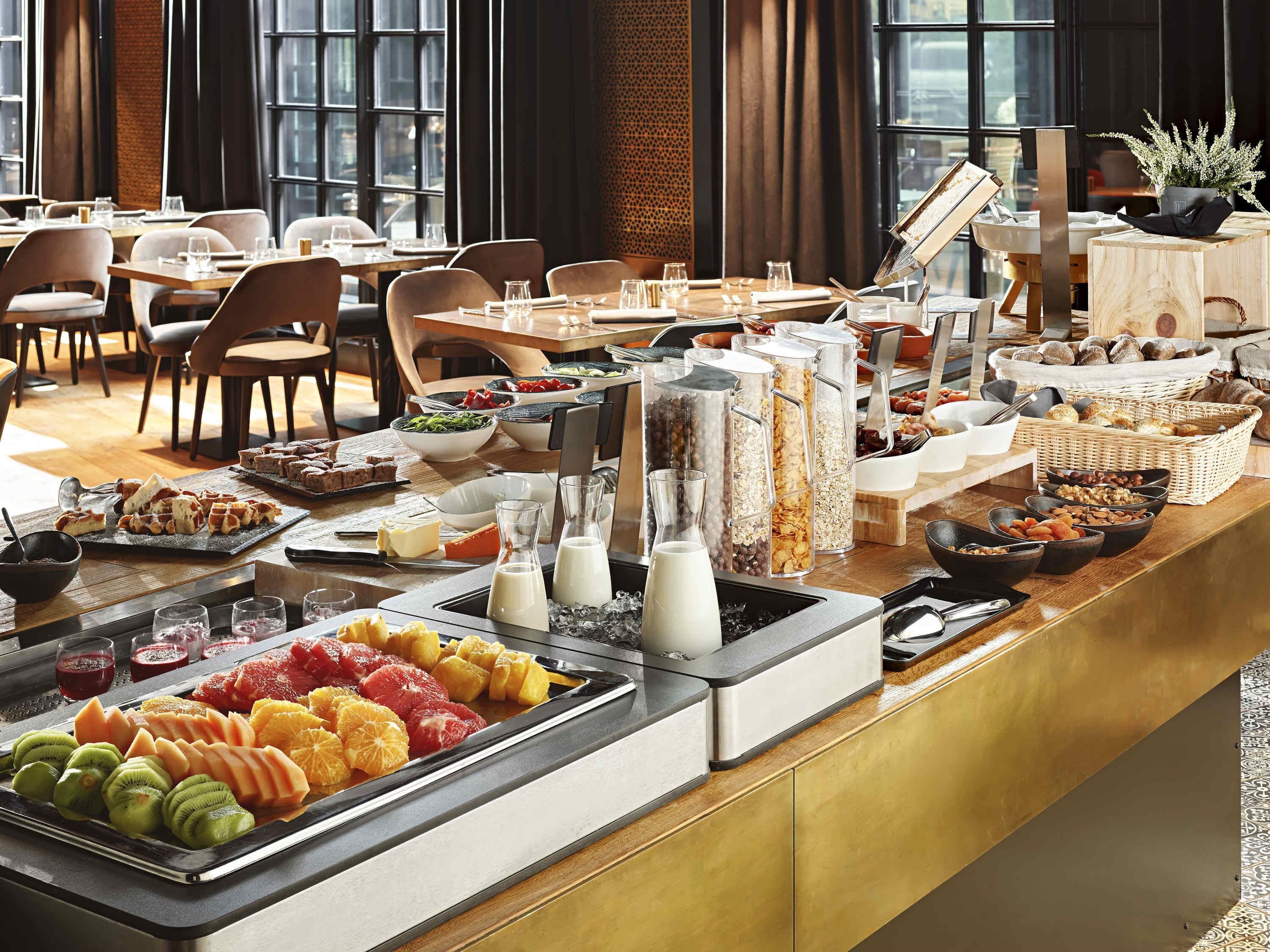 Frokostbuffé hver dag (EUR 21 per person)