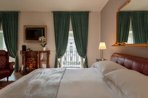 Grand-dobbeltværelse - byudsigt | Italienske lagner fra Frette, premium-sengetøj, dundyner