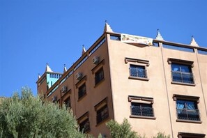Façade de l’hébergement
