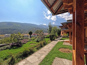 Utsikt fra overnattingsstedet