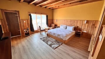 Premium bedding, down duvets, memory-foam beds, individually decorated