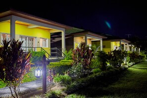 Fassade der Unterkunft