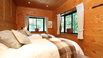 Cabin, 2 Bedrooms | 2 bedrooms, iron/ironing board, free WiFi, bed sheets
