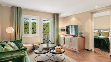Deluxe Bungalow, 2 Bedrooms, Terrace | Egyptian cotton sheets, premium bedding, pillowtop beds, minibar
