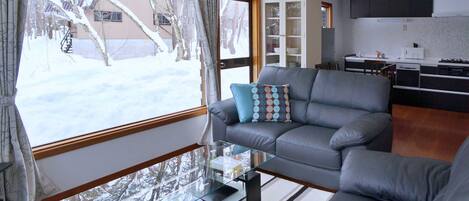 Family House, 3 Bedrooms | Living area | TV