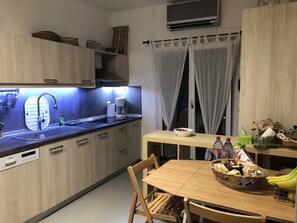 Apartment, Sea View | Private kitchen - Luxury Apartment Sea View Garden Parking (Corfu)