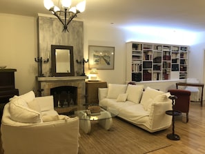 Apartment, Sea View | Living area - Luxury Apartment Sea View Garden Parking (Corfu)