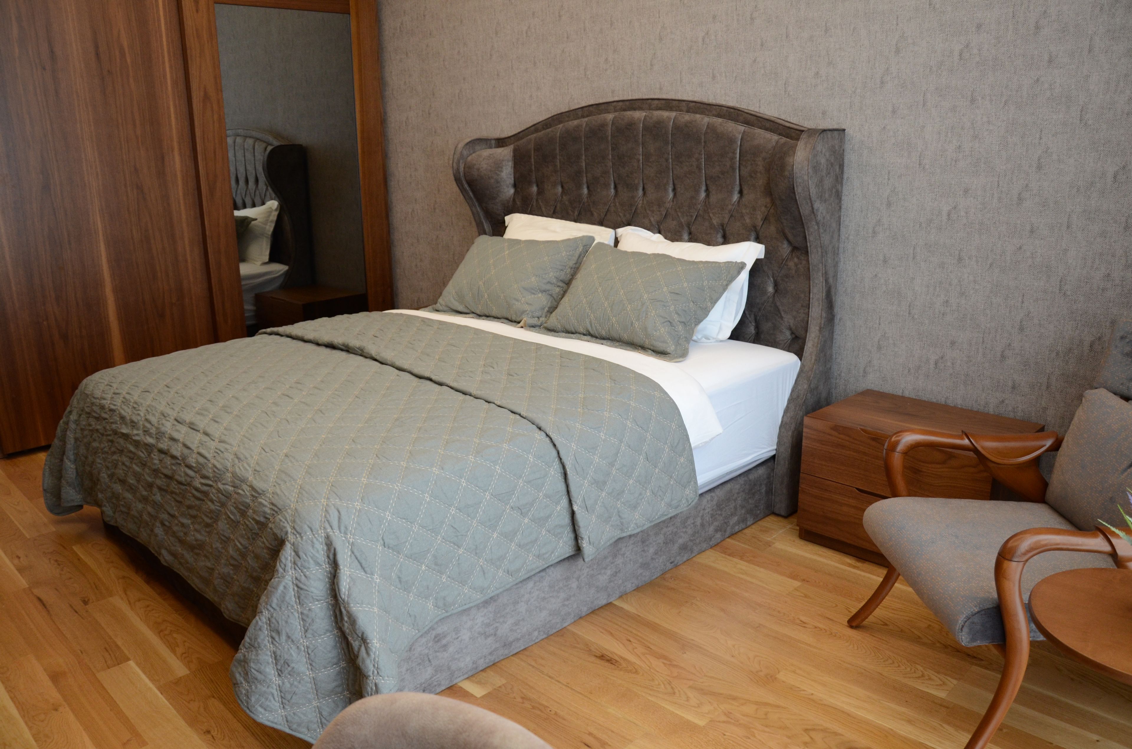 deluxe double room | in-room safe, desk, blackout curtains, free wifi
