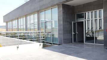 Entrée de l’hébergement