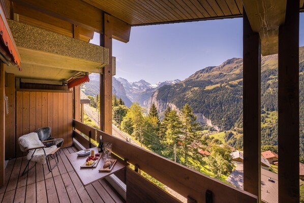 Property grounds - Chalet Primula Penthouse (Wengen)