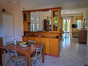 House, 4 Bedrooms | Private kitchen - Hidden gem in nature reserve on the beach (Corfu)