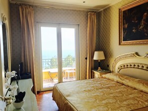 Chambre Deluxe, 1 grand lit, vue mer