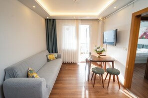 107-inch LCD TV with satellite channels, TV