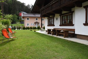 Outdoor dining - Holiday in the most beautiful spot of Tyrol (Niederthai)