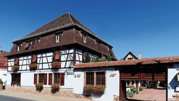 Façade de l’hébergement