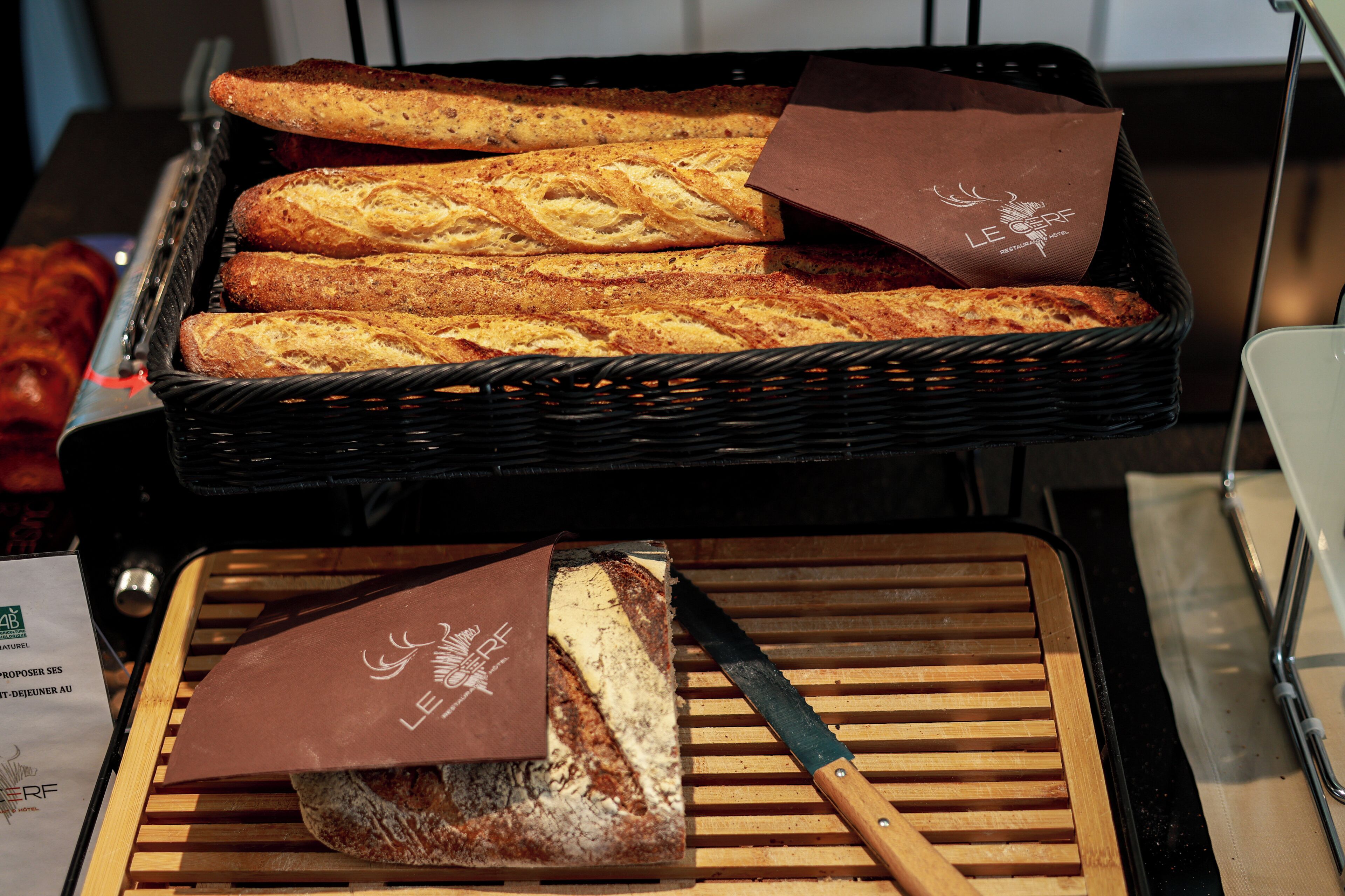 daily buffet breakfast (eur 21 per person)