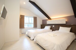 Comfort-Chalet, 2 Schlafzimmer | 2 Schlafzimmer, Bügeleisen/Bügelbrett, kostenloses WLAN, Bettwäsche