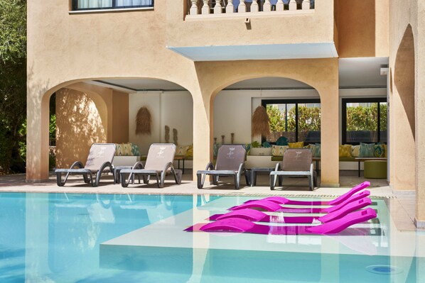 Voorkant van accommodatie