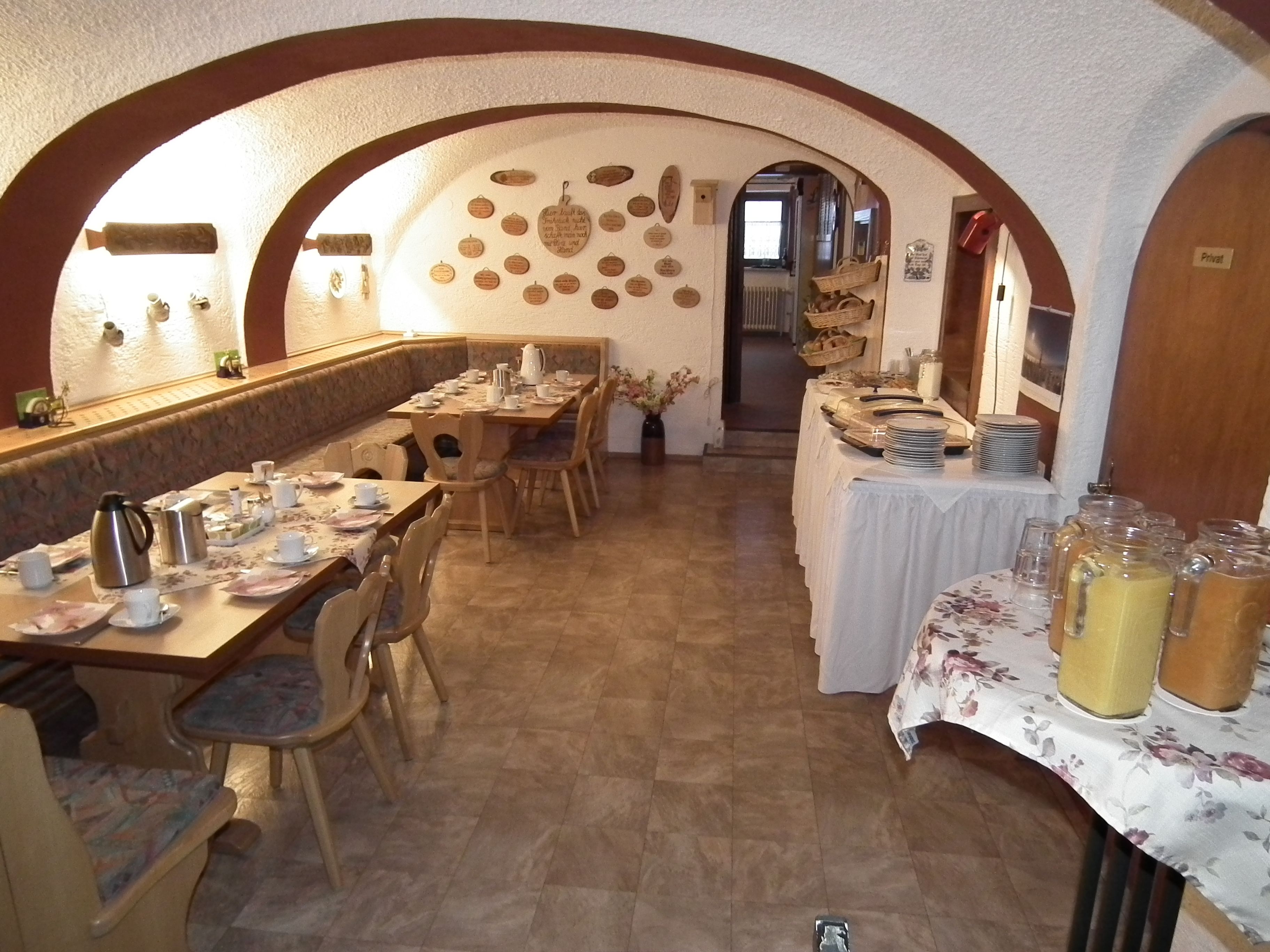 Petit déjeuner buffet compris tous les jours